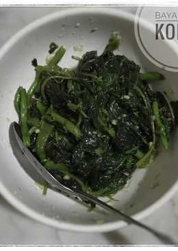 Salad bayam ala korea