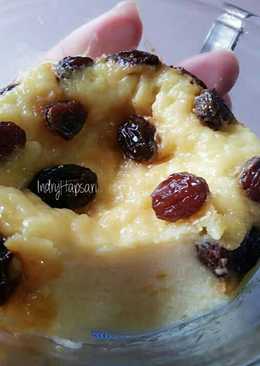 Pudding Roti Keju Kismis Kukus (Snack 1y+)