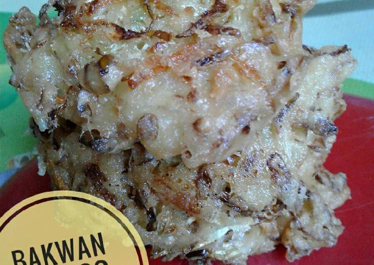 resep lengkap untuk Bakwan sayur kress