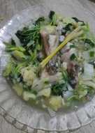 Steam Kerapu vegetables