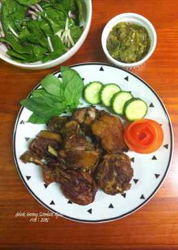 Bebek Goreng Sambal Hijau