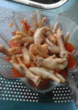 Seblak full ceker kuah endol euuuhhhh