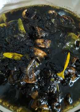 Spicy loligo spp Black sweet (cumi pedas hitam manis)