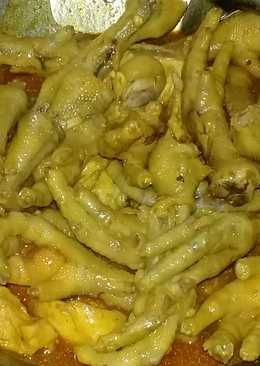 Ceker ayam bumbu kuning Mantaaap.. ð'ð'ð'