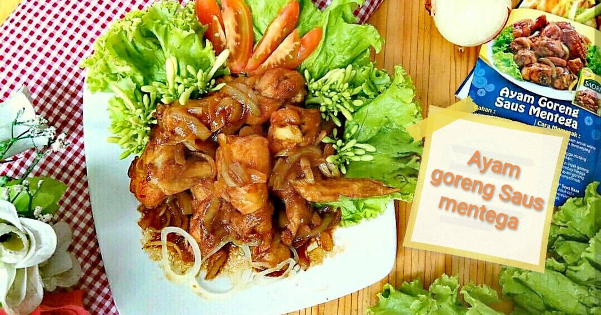 558 resep ayam goreng mentega ( tanpa saus tiram ) enak dan sederhana