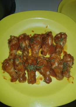 Spicy chicken wings