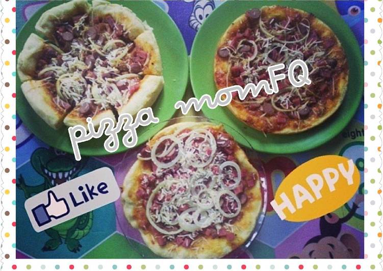 cara membuat Pizza teflon homemade