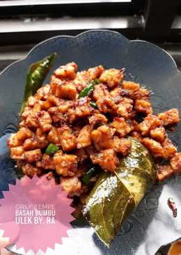 Orek Tempe Basah Bumbu Ulek.. Enakkk bgtt ð
