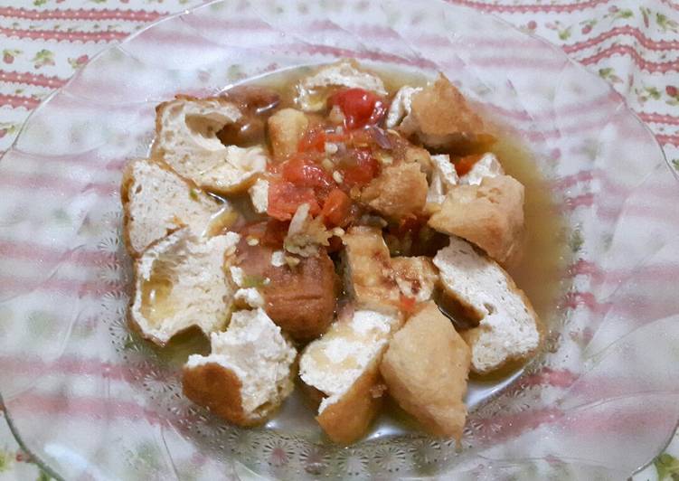 Tahu Gejrot Sehat