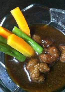 Bola Daging Kecap *menu balita