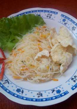 Bihun Putih Campur Wortel & Kol Sedaaap