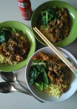 Mie ayam homemade ala sopia