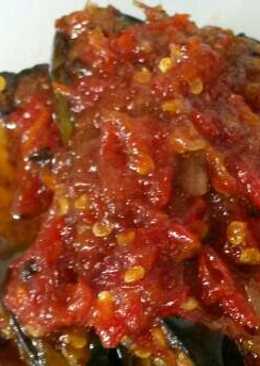 Balado terong hijau