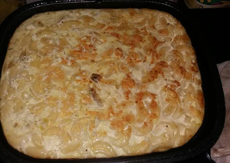 gambar untuk resep makanan Macaroni schotel with happy call