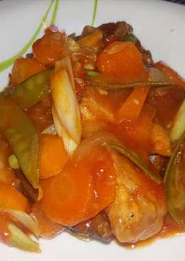 Nila dan Tahu pedas manis