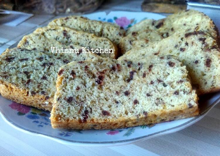 resep masakan Banana Cake Eggless