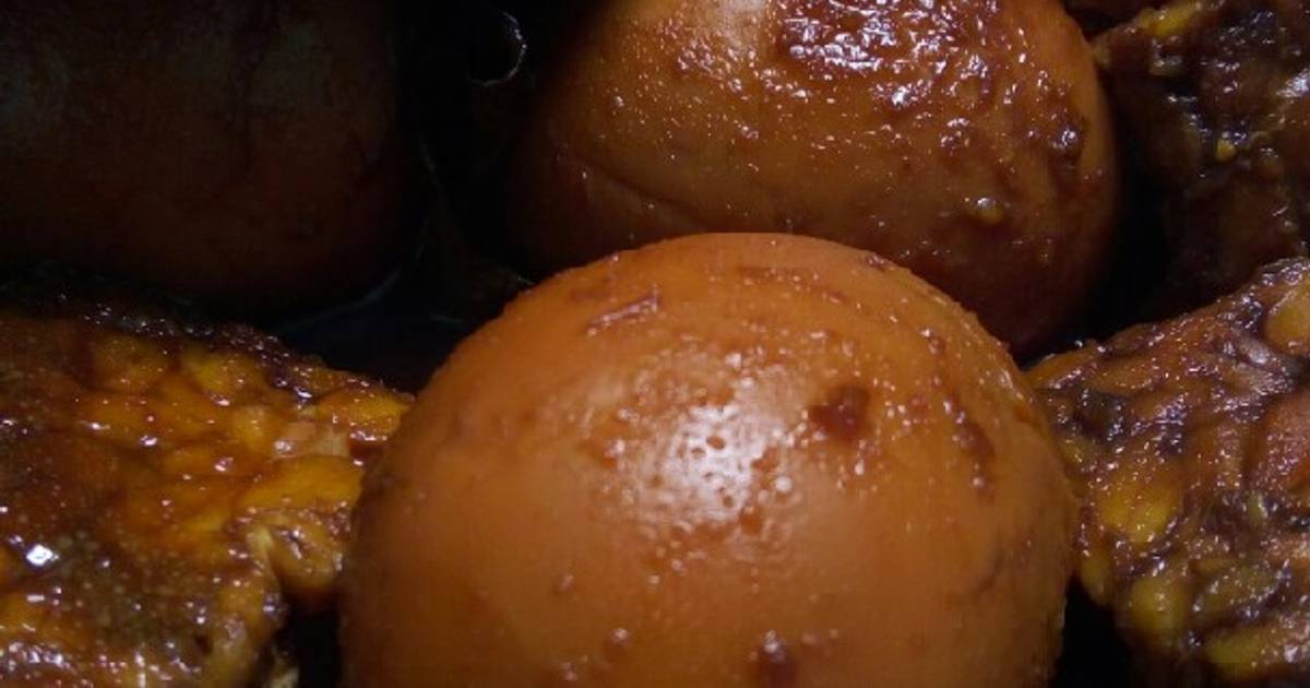 88 resep telur bacem enak dan sederhana Cookpad