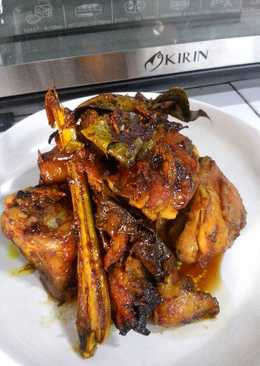 Ayam Panggang Mentega Kecap Bumbu Kuning