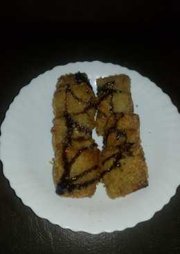 Nuget pisang tanpa keju