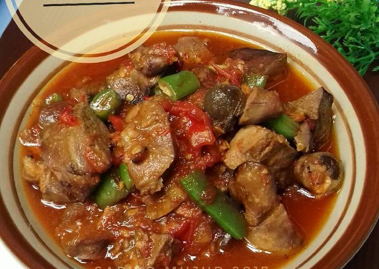 resep masakan Sambel ati ayam