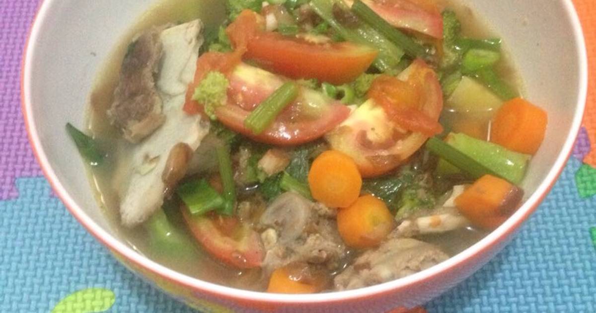  Resep  Sup Kambing Empuk yang  tidak  berbau dan nikmat oleh 