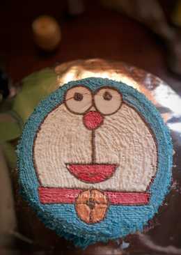 Doraemon rainbow / brownies kukus rainbow ny. liem