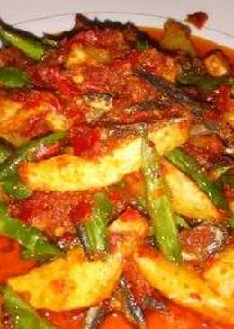 sambal kentang buncis ala kerinci