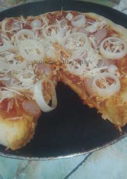 Pizza Teflon dan Saus Pizza Homemade