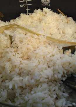 Nasi liwet teri rice cooker