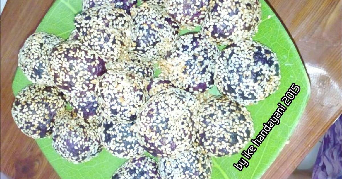 Resep onde onde ubi ungu isi ceres Resep onde onde ubi ungu isi ceres