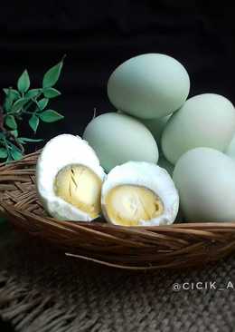 Telur asin homemade #maree