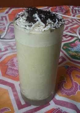 Milkshake greentea homemade