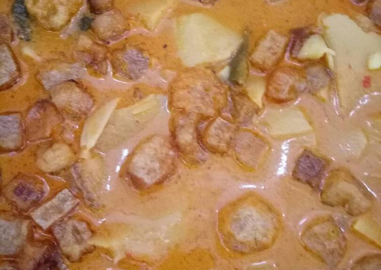 gambar untuk cara membuat Gulai rebung jangek