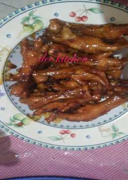 Ceker ayam saus tiram