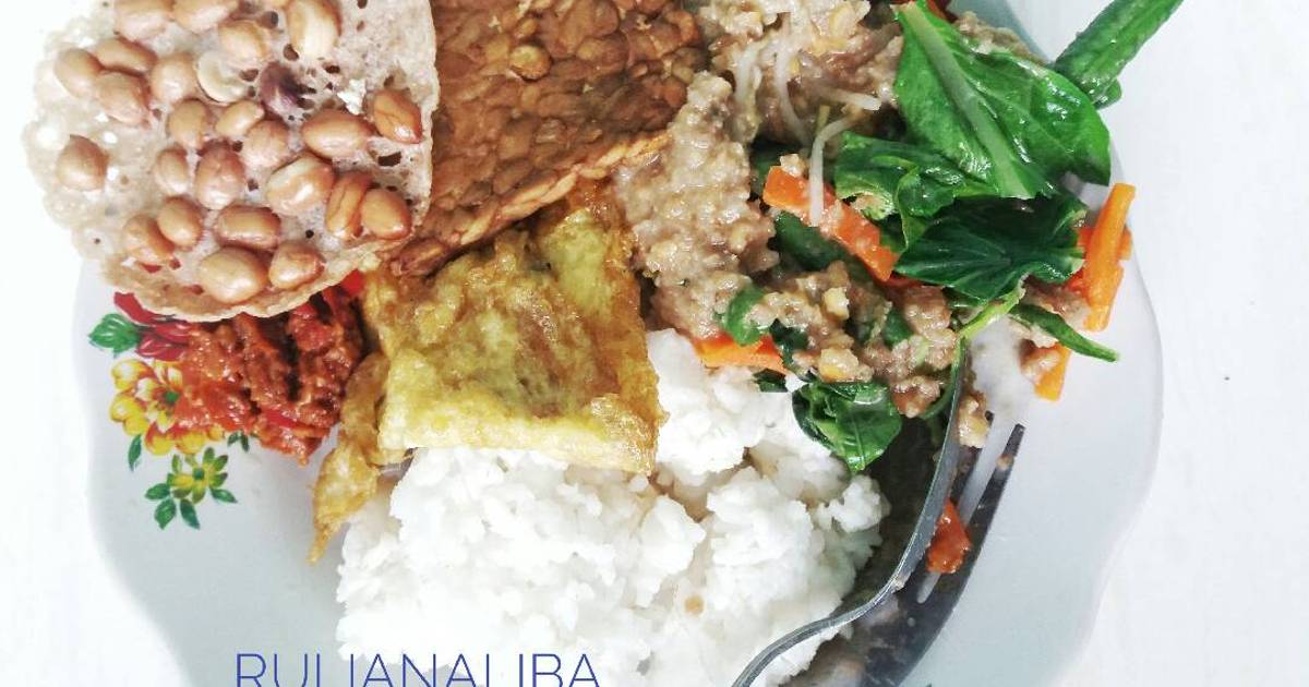  Resep Nasi Pecel Komplit oleh Ruliana Liba Indrati Cookpad