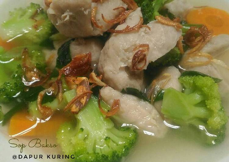 resep Sop bakso #PR_recookolahanbakso