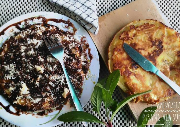 Resep Lempeng/pizza pisang banjar Karya Ernawati Sundari