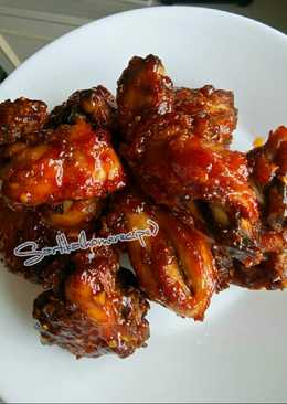 Crispy chicken honey spicy / ayam goreng madu pedes garing