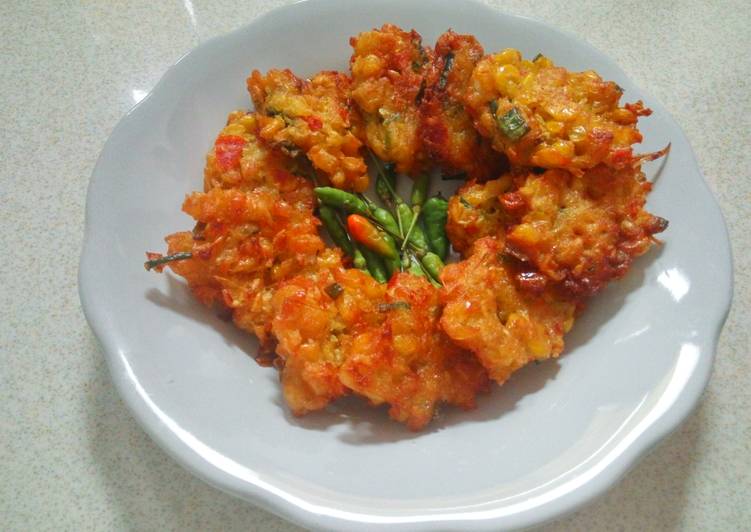 resep makanan Gimbal jagung a.k.a Dadar jagung