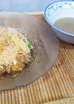 Bihun putih goreng kuah pecel #Rabubaru