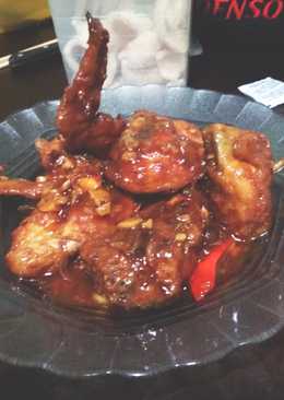 Ayam mentega kecap simple