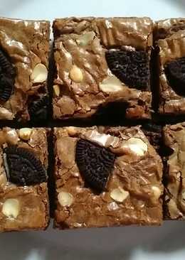 Brown-light chewy brownies