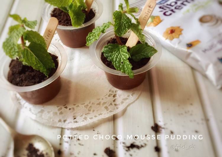 Resep Choco mousse pudding