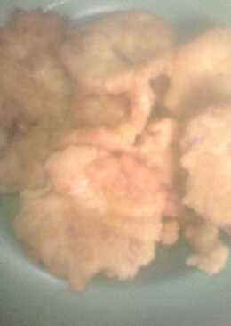 Perkedel jagung + tahu