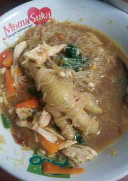 Soto ayam dan ceker