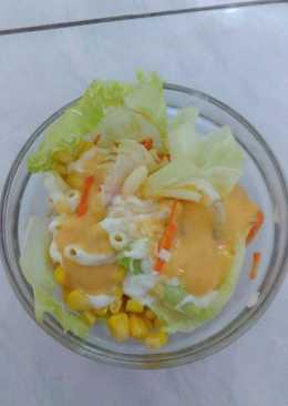 Salad pizza hut home made ala Ayu