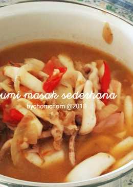 Cumi masak sederhana