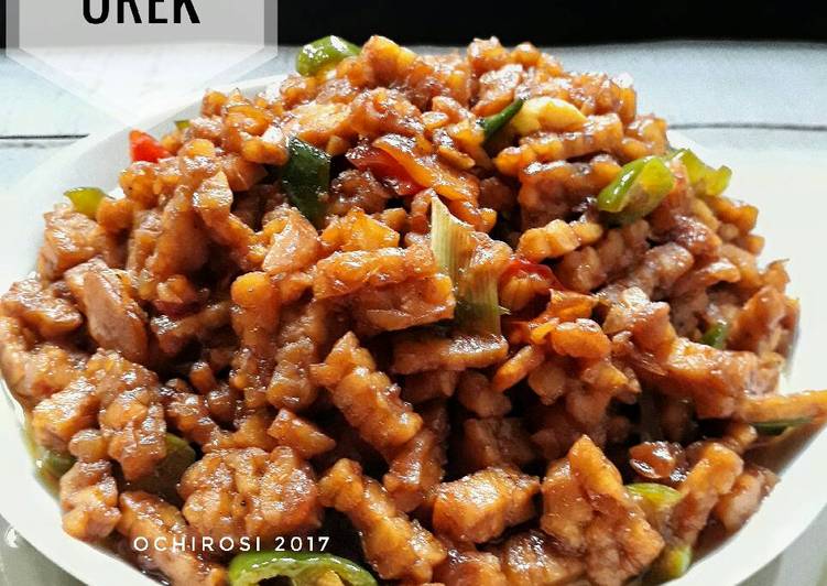 resep masakan Tempe Orek