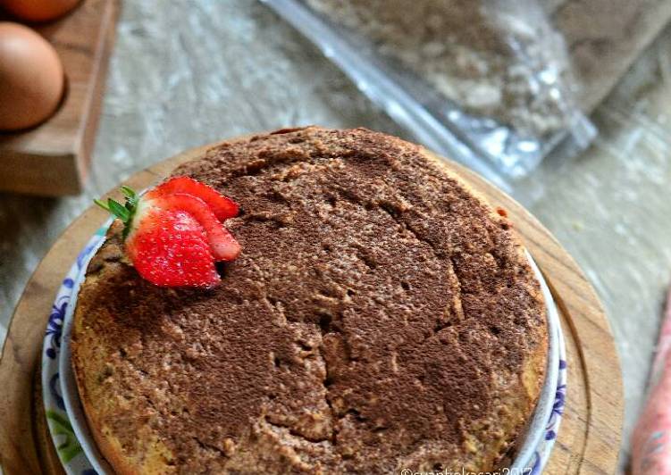 gambar untuk cara membuat Marmer Cake Ketobetic Flour #ketobetic