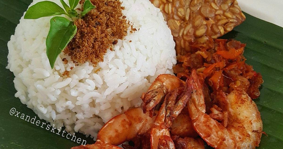  Resep  Nasi  udang sambal setan  oleh Xander s Kitchen Cookpad